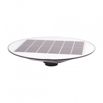 Corp Solar Pietonal LED PARK Negru Senzor de miscare 150W 6400K IP65 - NOVELITE