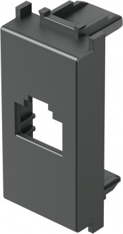 Cover for RJ45 toollessline jack, 1M, anthracite