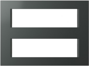 Cover frame 2x7M, anthracite