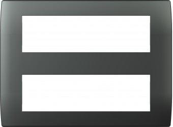 Cover frame 2x7M, anthracite