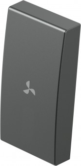 Cover with fan icon 1M, anthracite