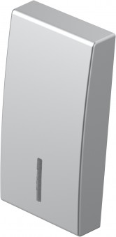 Cover with lens 1M, silver