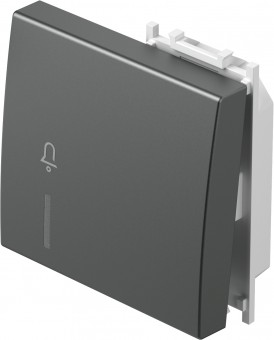 Cover with lens and bell icon 2M, anthracite