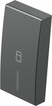 Cover with lens and boiler icon 1M, anthracite