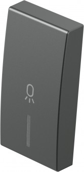 Cover with lens and light icon 1M, anthracite