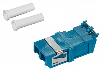Cuplor FO LC-Duplex, Plastic, OS2, ceramic, fara flansa