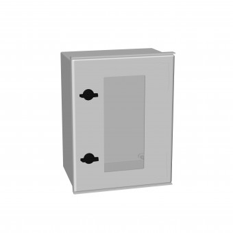 Cutie aplic. poliester+usa transpar., Minipol, 400x300x200mm