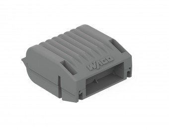 Cutie cu gel pentru cleme Wago, IPx8, marime 1, gri