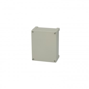Cutie din ABS cu capac gri si balamale, 240x191x107mm