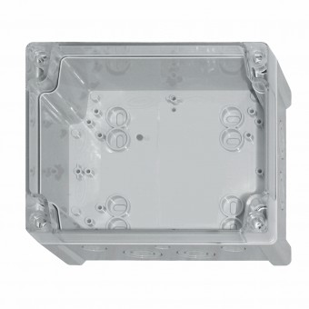 Cutie din ABS cu capac transparent si balamale, 201x163x98mm