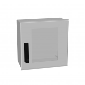 Cutie poliest.+usa trans.+maner+3pct. inchid,400x400x200mm