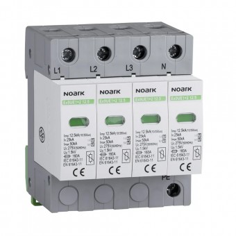Descarcator 4P 12.5kA 275V AC IP20 CL1+2 CSD – NOARK | 103343