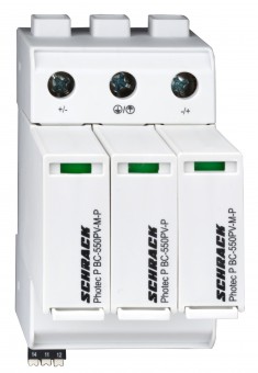 Descarcator brosabil, clasa1+2(B+C) 1100V c.c.,12,5kA