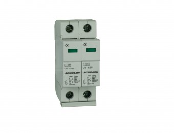 Descarcator complet, T2/C, 2p, 2x20kA/280V - Seria UAS