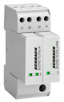 Descarcator ECOTEC, 3+0, TNC, clasa II (C), 275V, Iimp=20kA