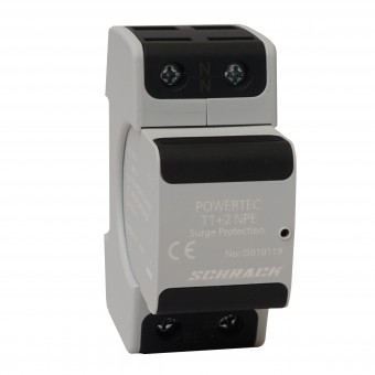 Descarcator P 100kA+c.aux. camera cu gaz T1, N/PE debrosabil