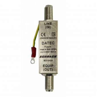 Descarcator pt.cablu coaxial conector F
