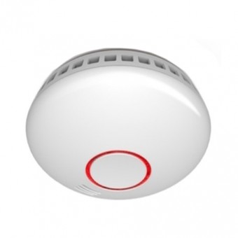 Detector de fum CYRUS wireless cu det. caldura integrat, alb