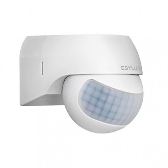 Detector de miscare pentru montaj mural, 180°, D20m, IP44