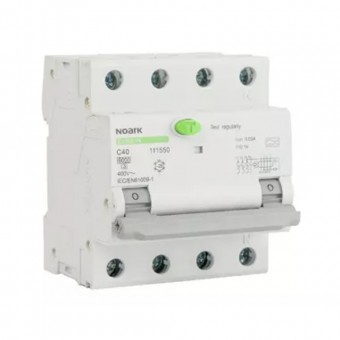 Diferential RCBO 3P+N 20A 30mA 6kA curba B – NOARK | 111499