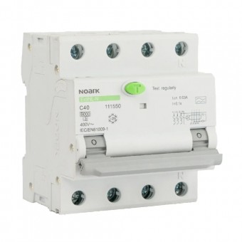 Diferential RCBO 3P+N 25A 30mA 6kA curba B – NOARK | 111500