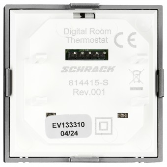 Display termostat, negru