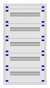Distribution board insert KVN 40mm, 2-21K, 5-rows