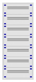 Distribution board insert KVN 40mm, 2-28K, 7-rows