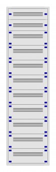 Distribution board insert KVN 40mm, 2-42K, 11-rows