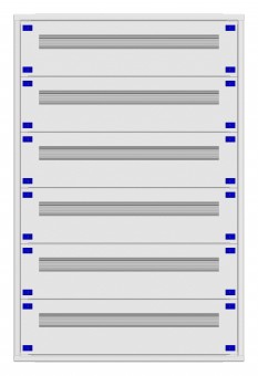 Distribution board insert KVN 40mm, 3-24K, 6-rows