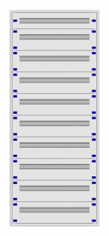Distribution board insert KVN 40mm, 3-39K, 10-rows