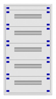 Distribution board insert KVN 60mm, 2-21K, 5-rows