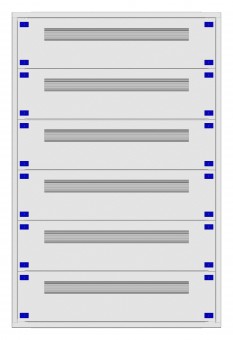 Distribution board insert KVN 60mm, 3-24K, 6-rows