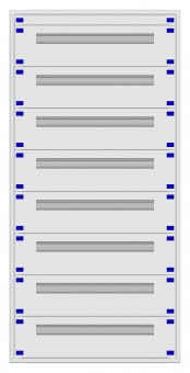Distribution board insert KVN 60mm, 3-33K, 8-rows