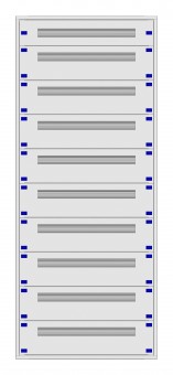 Distribution board insert KVN 60mm, 3-39K, 10-rows