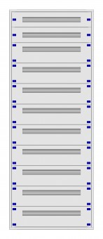 Distribution board insert KVN 60mm, 3-42K, 11-rows