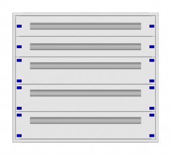 Distribution board insert KVN 60mm, 4-18K, 5-rows