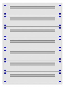 Distribution board insert KVN 60mm, 4-28K, 7-rows