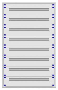 Distribution board insert KVN 60mm, 4-33K, 8-rows