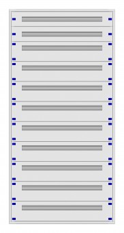 Distribution board insert KVN 60mm, 4-42K, 11-rows