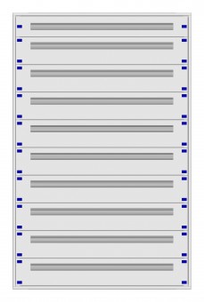 Distribution board insert KVN 60mm, 5-39K, 10-rows