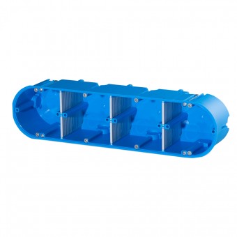 Doza de aparat pentru perete gips carton, cvadrupla