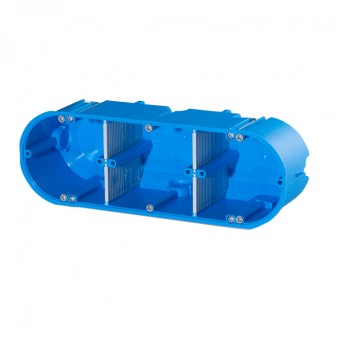 Doza de aparat pentru perete gips carton, tripla