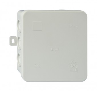 Doza legaturi, PT, 100x100x40mm, decupabila, IP54, gri