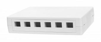 Doza PT pt. 12 module TOOLLESS LINE, 172x38x122mm, RAL9010