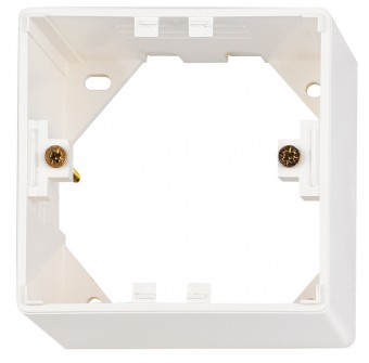 Doza PT pt. priza HSEDx2UWxV, 80x40x80mm, RAL9010
