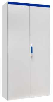 Dulap compact cu doua usi, 2000x1000x400mm, RAL 7035 IP54