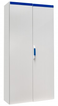 Dulap compact cu doua usi, 2000x1000x400mm, RAL 7035 IP54