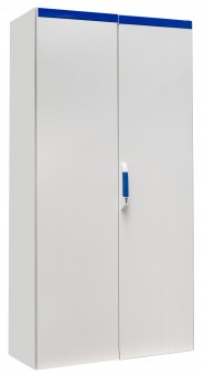 Dulap compact cu doua usi, 2000x1000x500mm, RAL 7035 IP54