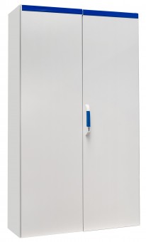Dulap compact cu doua usi, 2000x1200x400mm, RAL 7035 IP54